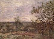 Windy Day in Veno Alfred Sisley